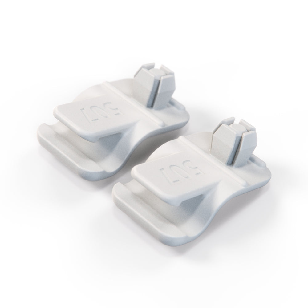 Austin Allegro Sun Visor Clips Set Of 2 White GHF1240 — view 2