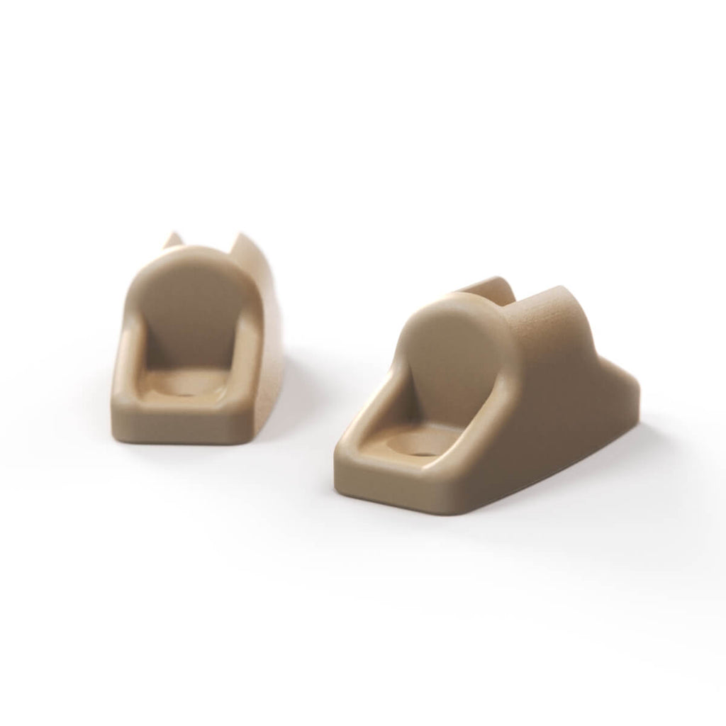 BMW 1500-2000CS Sun Visor Hook Holder Set of 2 All Colours (51167666079) — view 2