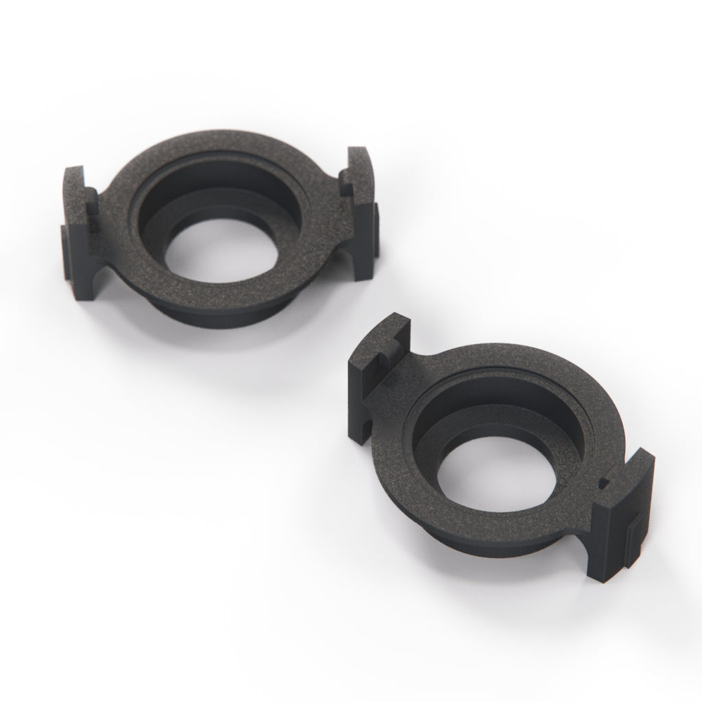 BMW BWM E46 Lens Xenon Headlight Adapter Custom 2 Sets Black