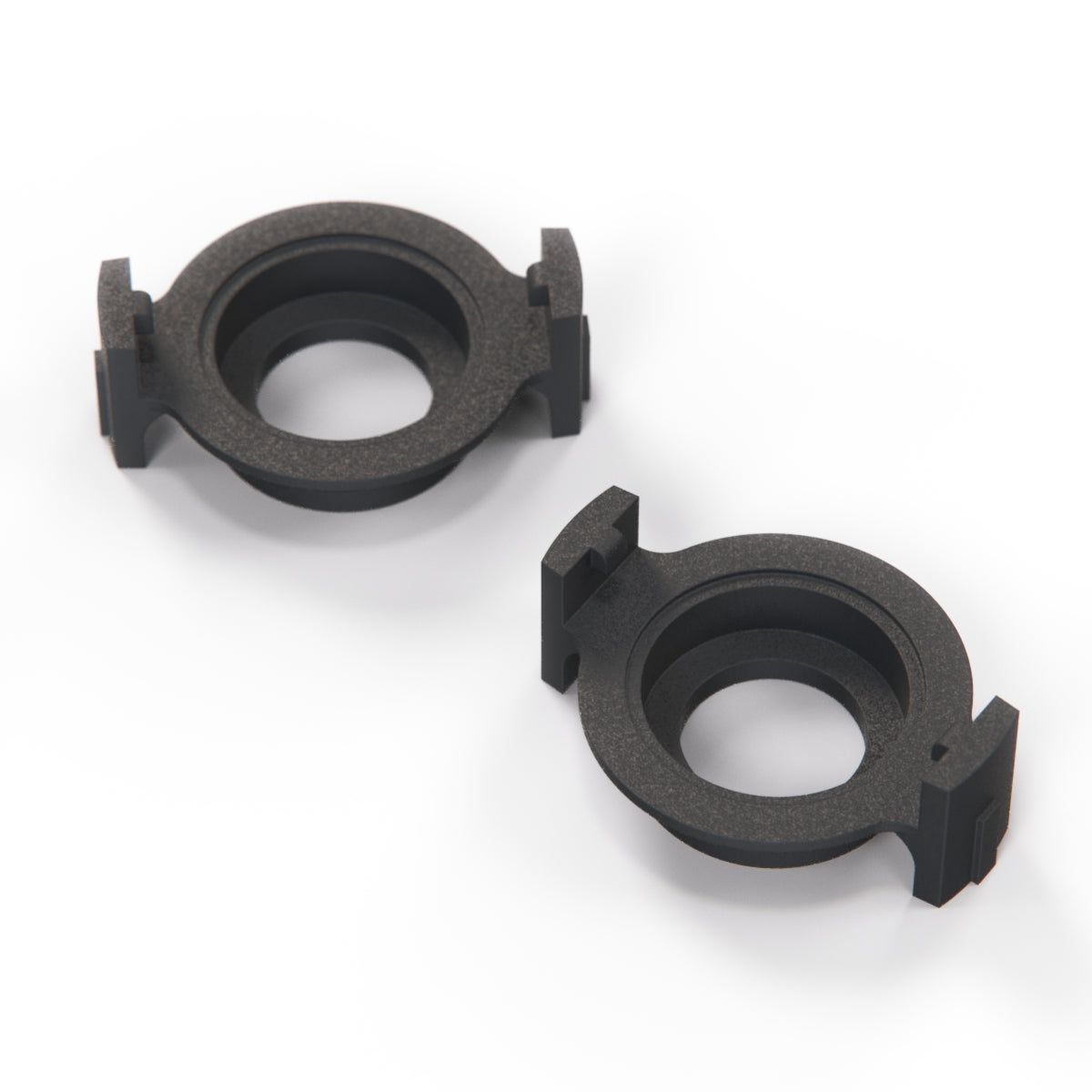 BMW BWM E46 Lens Xenon Headlight Adapter Custom 2 Sets Black