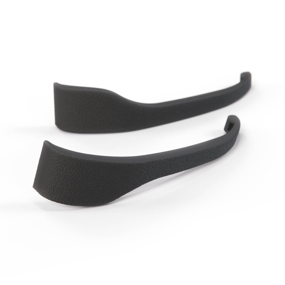 BMW E10 E12 E24 E9 E3 Interior Handle Insert Set of 2 Black (51211803751 / 51211803752) — view 2
