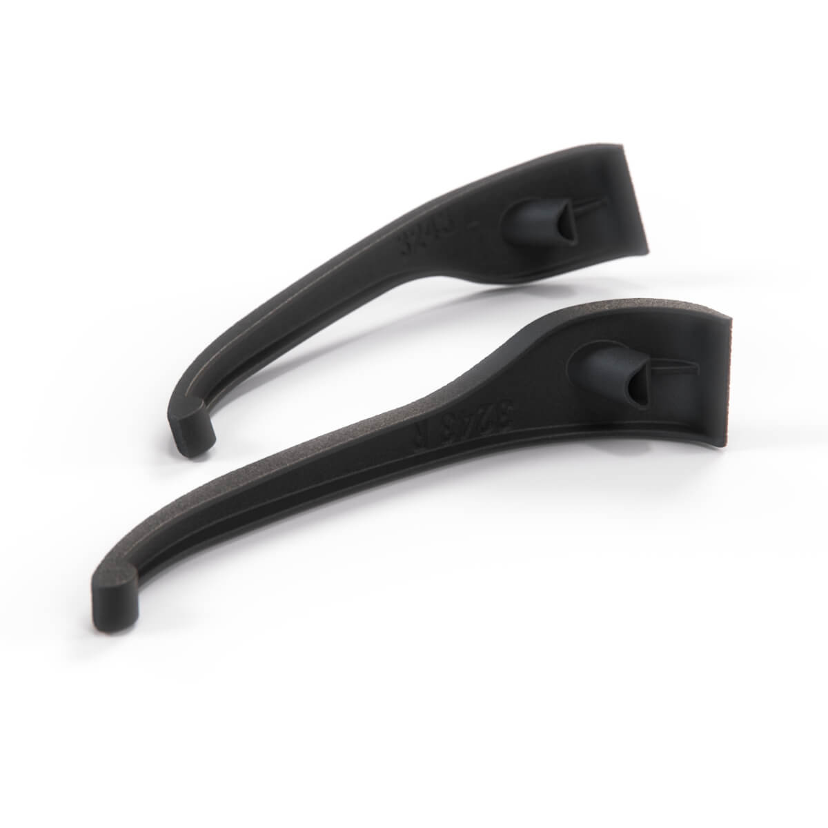BMW E10 E12 E24 E9 E3 Interior Handle Insert Set of 2 Black (51211803751 / 51211803752) — view 3