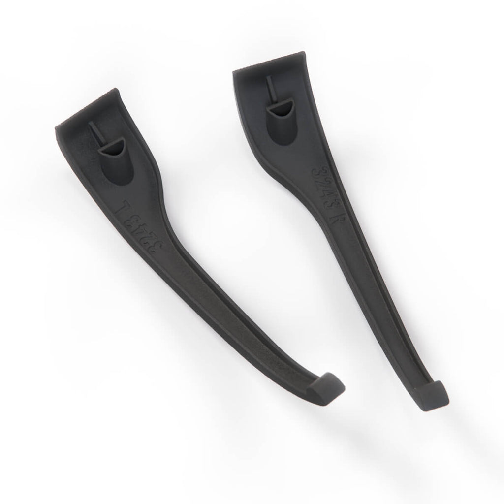 BMW E10 E12 E24 E9 E3 Interior Handle Insert Set of 2 Black (51211803751 / 51211803752) — view 4