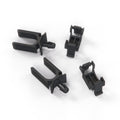 BMW E12 / E21 / E23 / E24 / E28 / E30 / E32 / E34 Air Box Hose Clip + Holding Lock Cap Black 12511287301 + (12511287300)