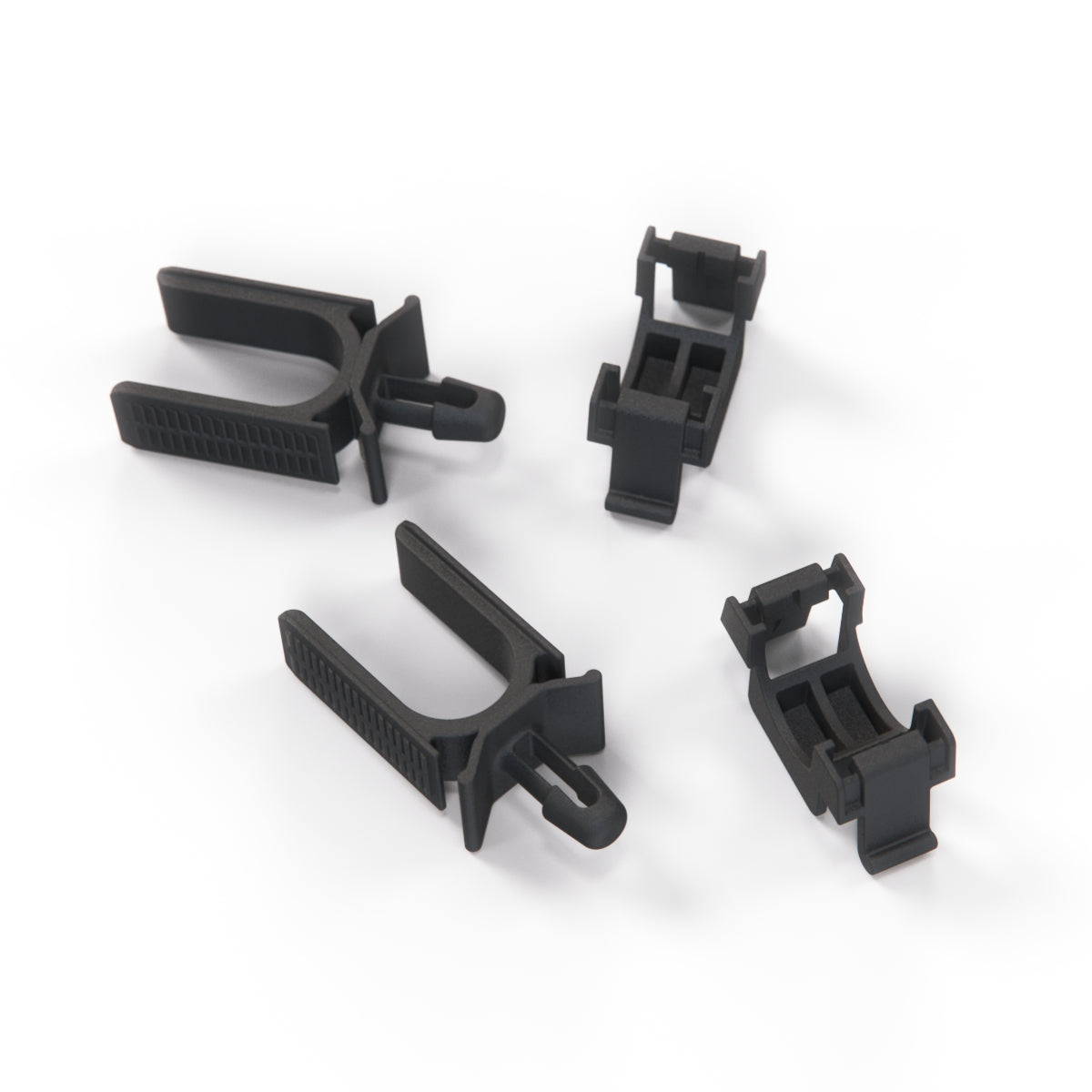 BMW E12 / E21 / E23 / E24 / E28 / E30 / E32 / E34 Air Box Hose Clip + Holding Lock Cap Black 12511287301 + (12511287300)