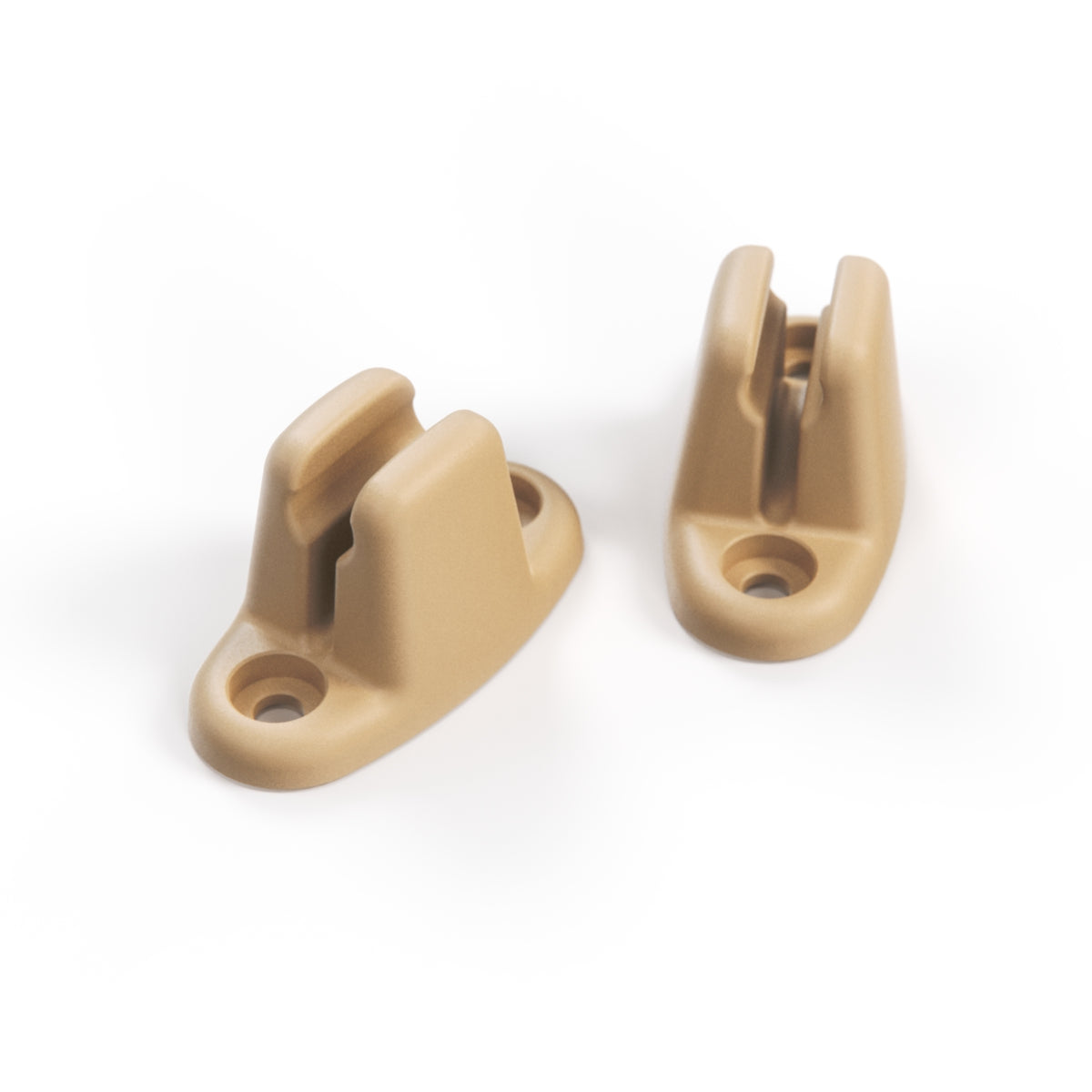 BMW E21 E23 E24 E28 Sun Visor Brackets Hooks Set of 2 All Colours (51168219040) — view 2