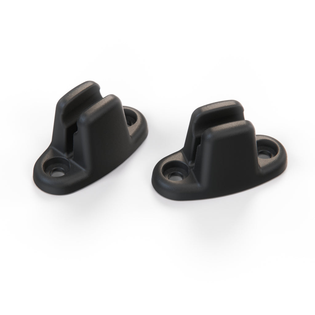 BMW E21 E23 E24 E28 Sun Visor Brackets Hooks Set of 2 All Colours (51168219040) — view 5