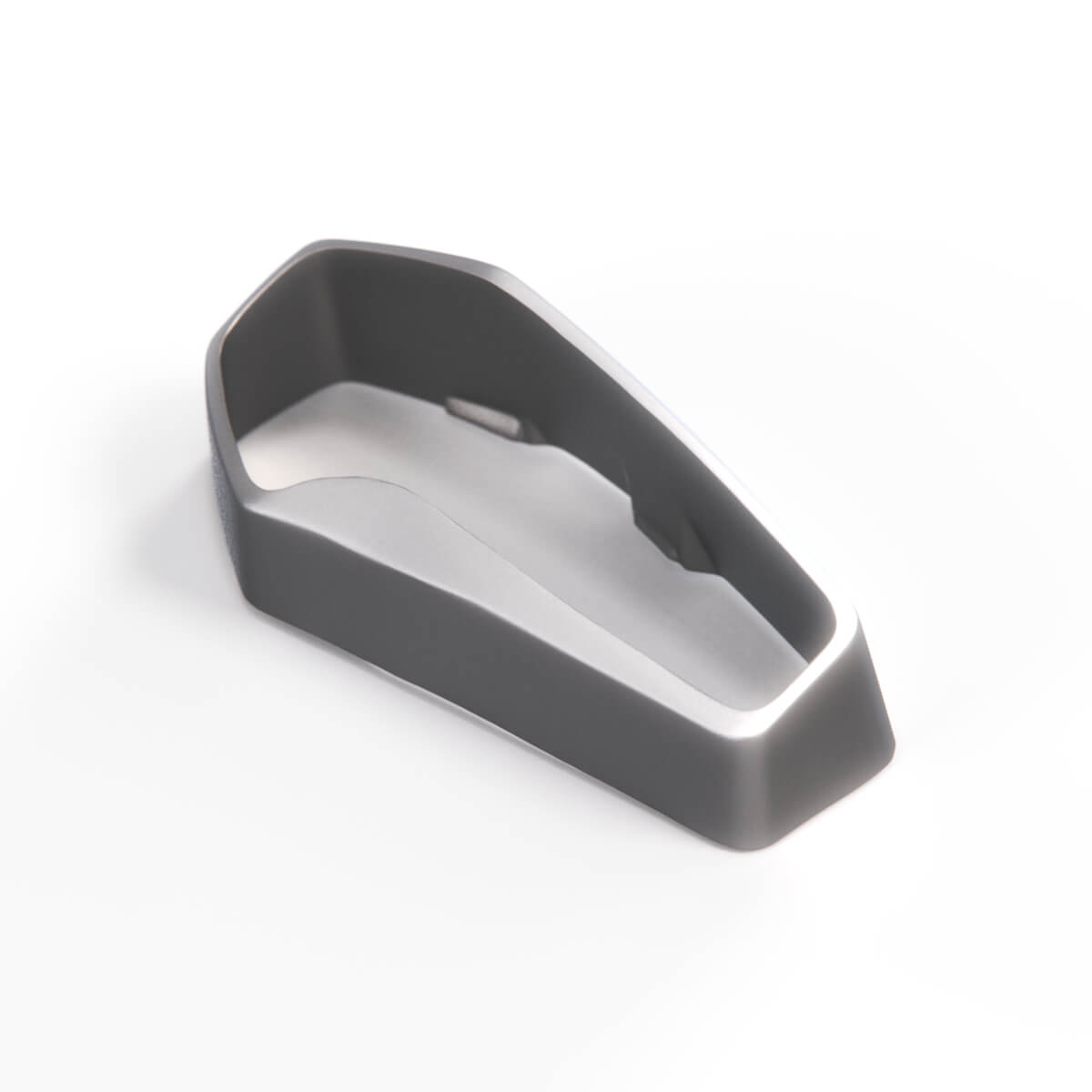 BMW E21 Front Door Panel Armrest Chrome Trim Left or Right (51411843081 / 51411843082)