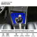 BMW E23 Center Console Shifter Trim – 3M Pro Transparent PPF Paint Protection Film Precut