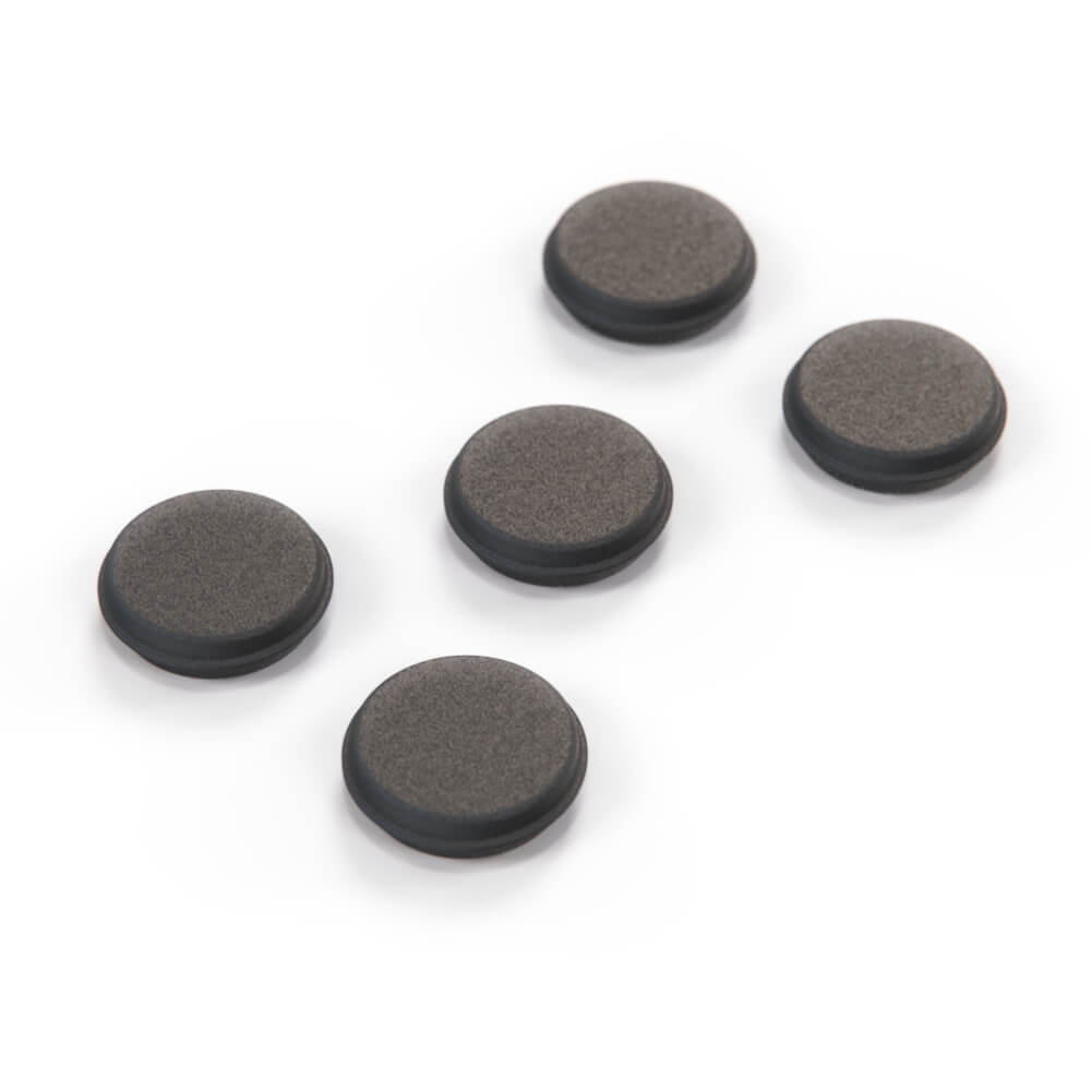 BMW E23 E24 Cover Plug for the Gutter Bar Trim Mounting Screw of the A-pillar Set of 5