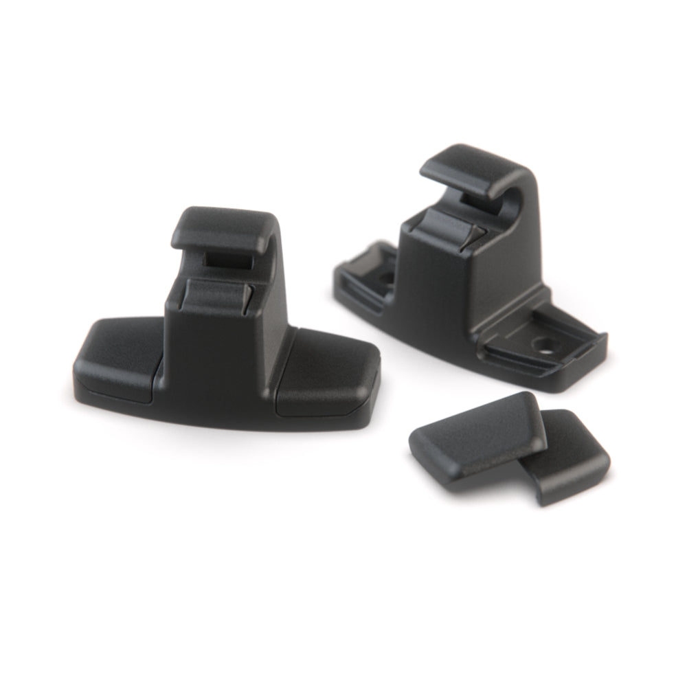 BMW E30 E36 E46 Z1 Z3 Sun Visor Bracket Clip Black 51161927476 / 51161927473 — view 12
