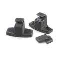 BMW E30 E36 E46 Z1 Z3 Sun Visor Bracket Clip Black 51161927476 / 51161927473 — view 10