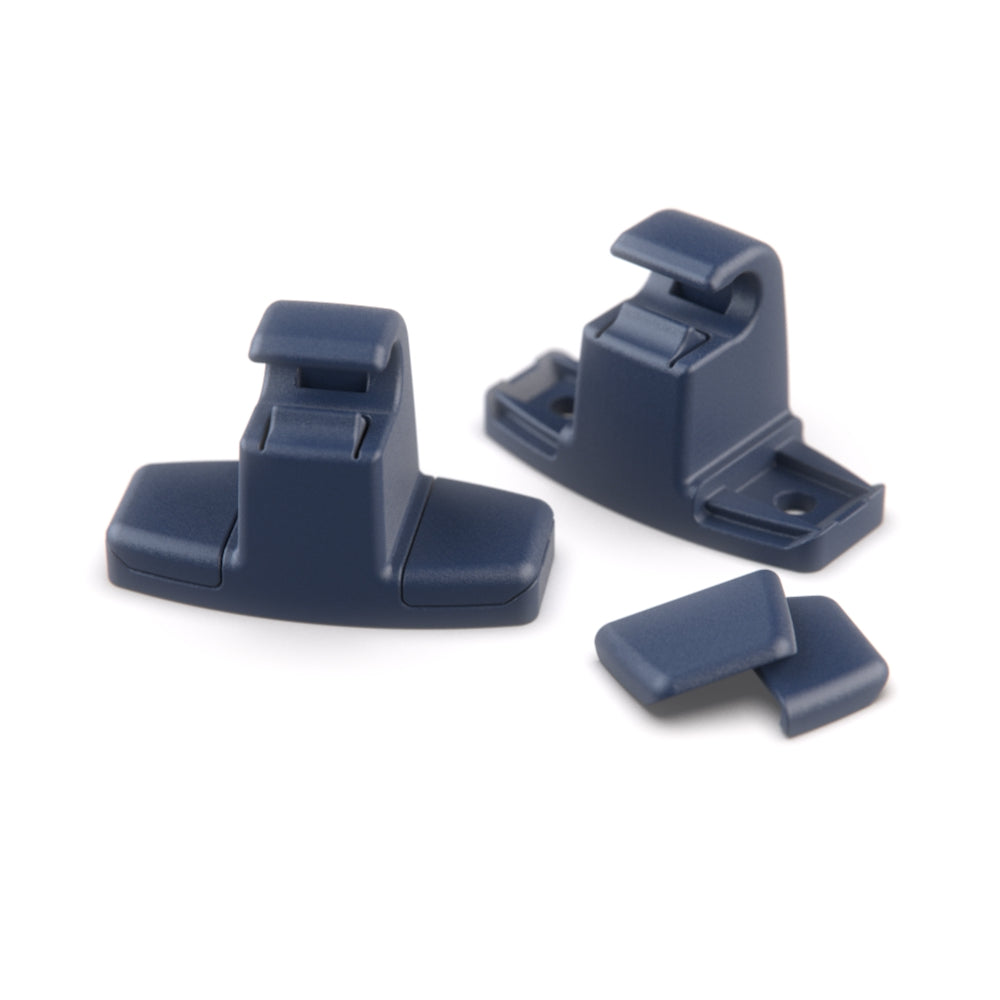 BMW E30 E36 E46 Z1 Z3 Sun Visor Bracket Clip Black 51161927476 / 51161927473 — view 5