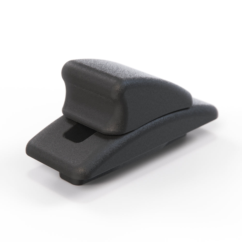 BMW E23 E24 E28 E30 Recaro Seat Backrest Release Lever Trim Cover And Handle Black 52101883321 & 52101883322 — view 2