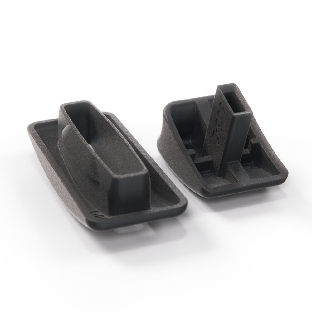 BMW E23 E24 E28 E30 Recaro Seat Backrest Release Lever Trim Cover And Handle Black 52101883321 & 52101883322 — view 3