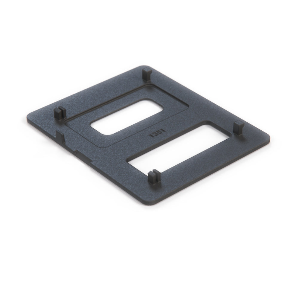 BMW E23 E24 E30 Digital Clock Cover Black (62131372736) — view 3