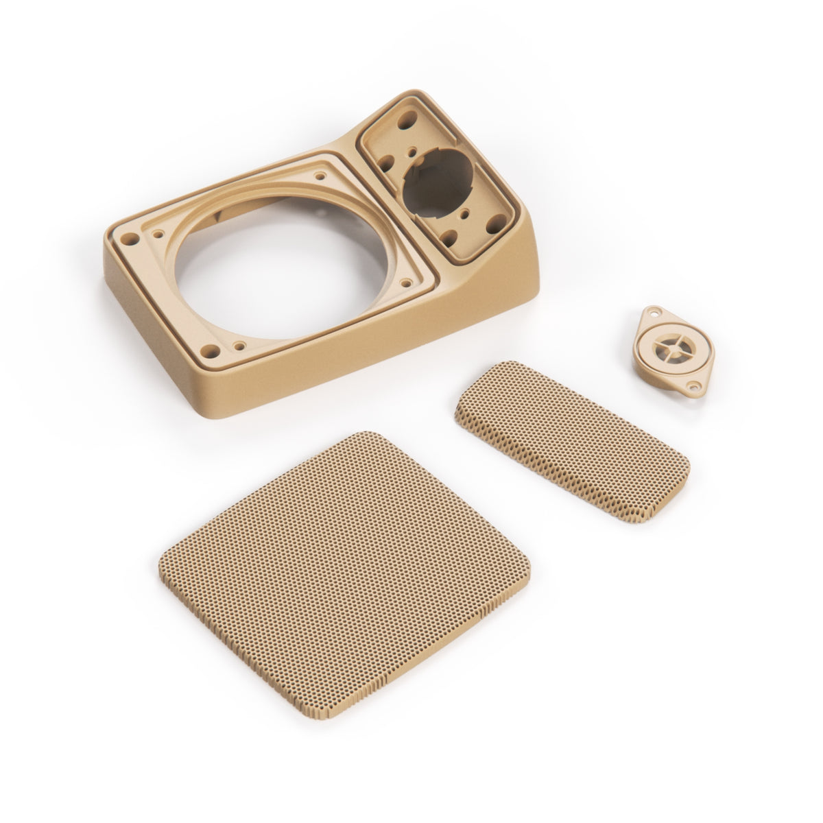 BMW E23 E28 E30 Rear Speaker Cover Surround All Colours (65131377769) — view 3