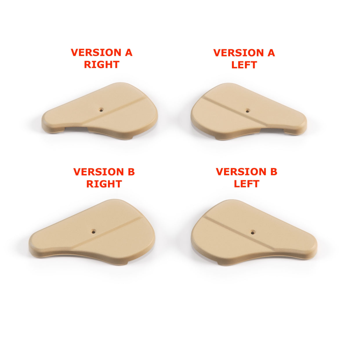 BMW E23 E28 Seat Hinge Cover Two Versions Left or Right All Colours (52101877269 / 52101877270)