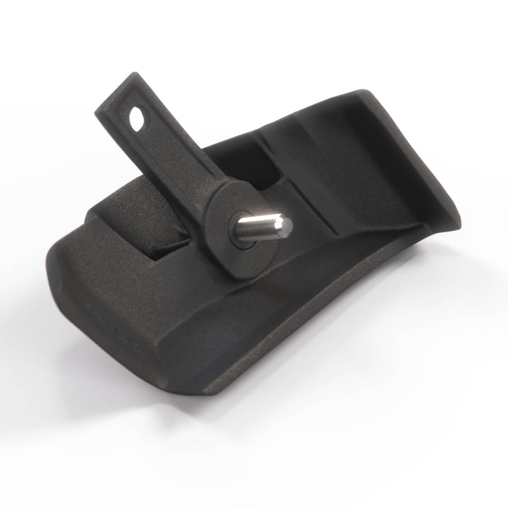 BMW E24 635 End Piece Front Bumper Black Left or Right (51111866409 / 51111866410) — view 2