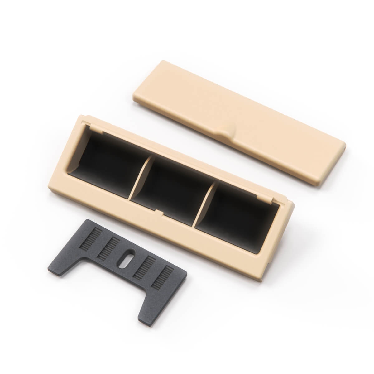 BMW E24 / E28 / E30 / E34 Centre Console Coin Box All Colours (51418110033 / 72601971248) — view 2