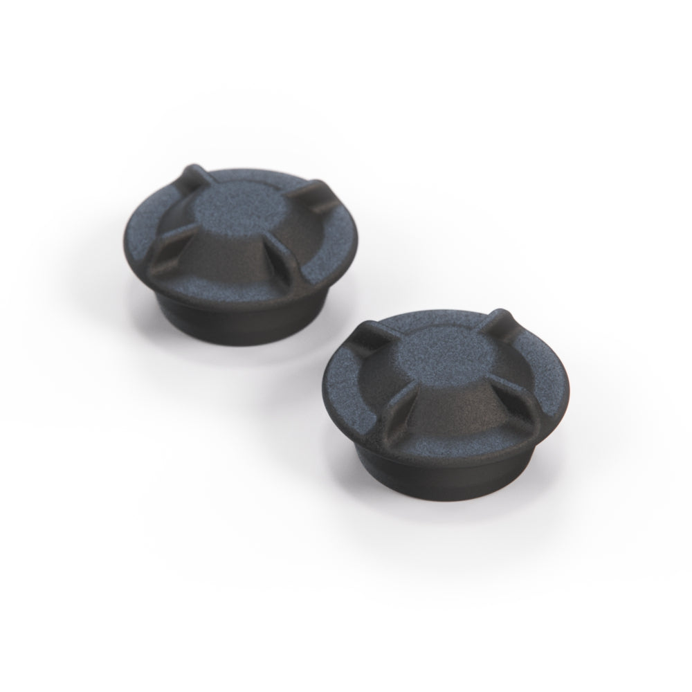 BMW E24 E28 E30 E34 E36 Z1 Shock Absorber Bolt Cover Set of 2 Black (31331124335)