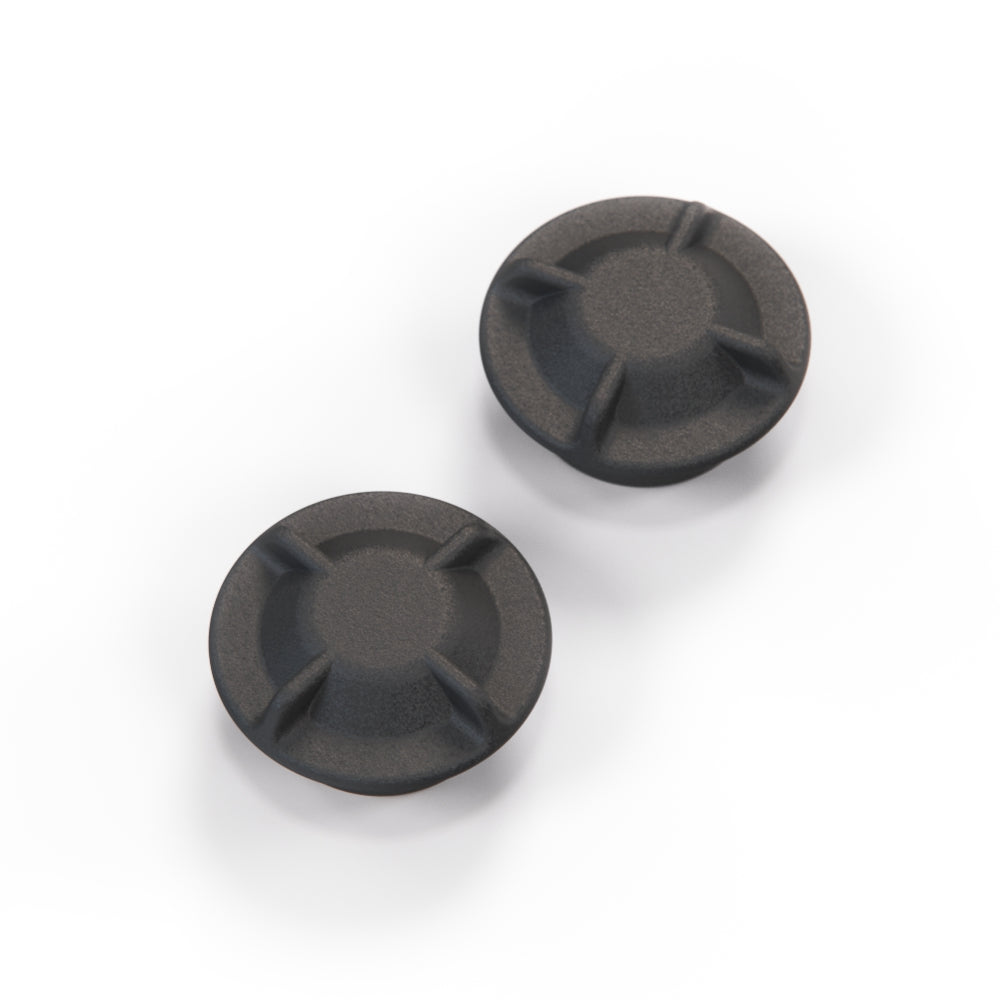 BMW E24 E28 E30 E34 E36 Z1 Shock Absorber Bolt Cover Set of 2 Black (31331124335) — view 2
