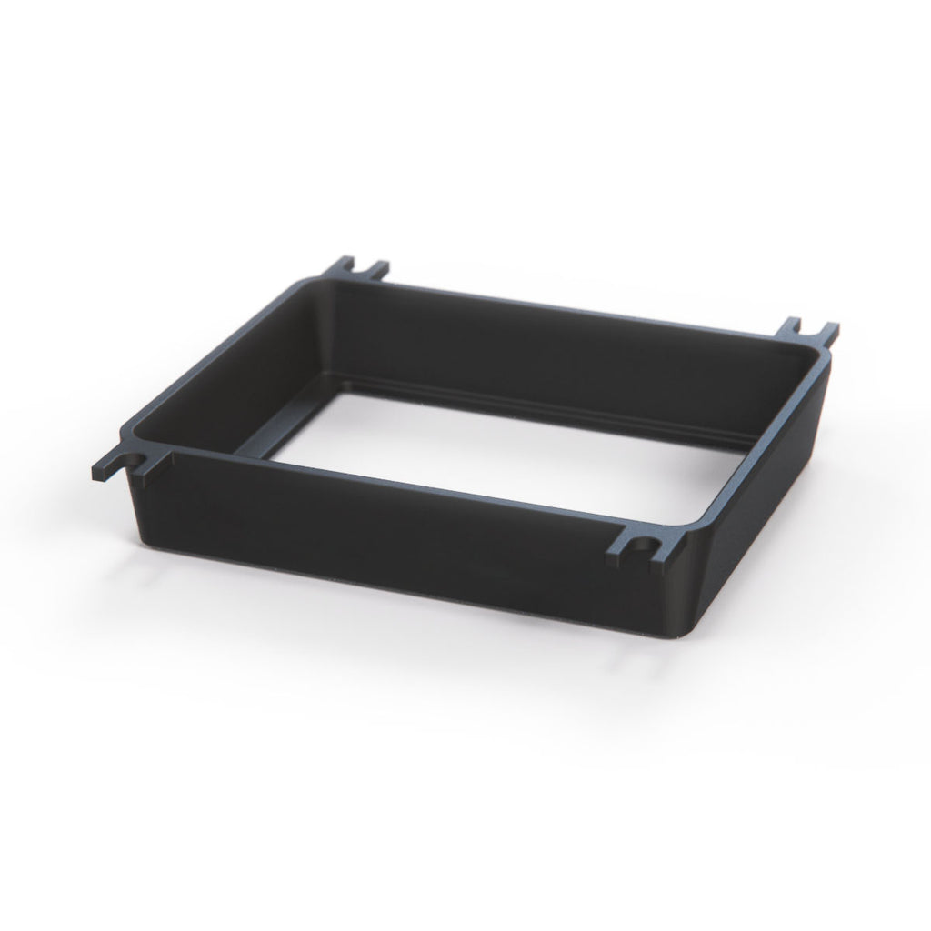 BMW E24 E28 E30 OBC Frame Bracket Mount Black (62131380009) — view 2