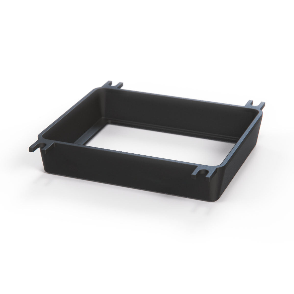 BMW E24 E28 E30 OBC Frame Bracket Mount Black (62131380009) — view 2