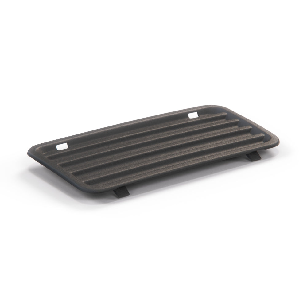 BMW E24 E30 Fog Light Cover Left or Right Black (51711906287 / 51711906288) — view 2