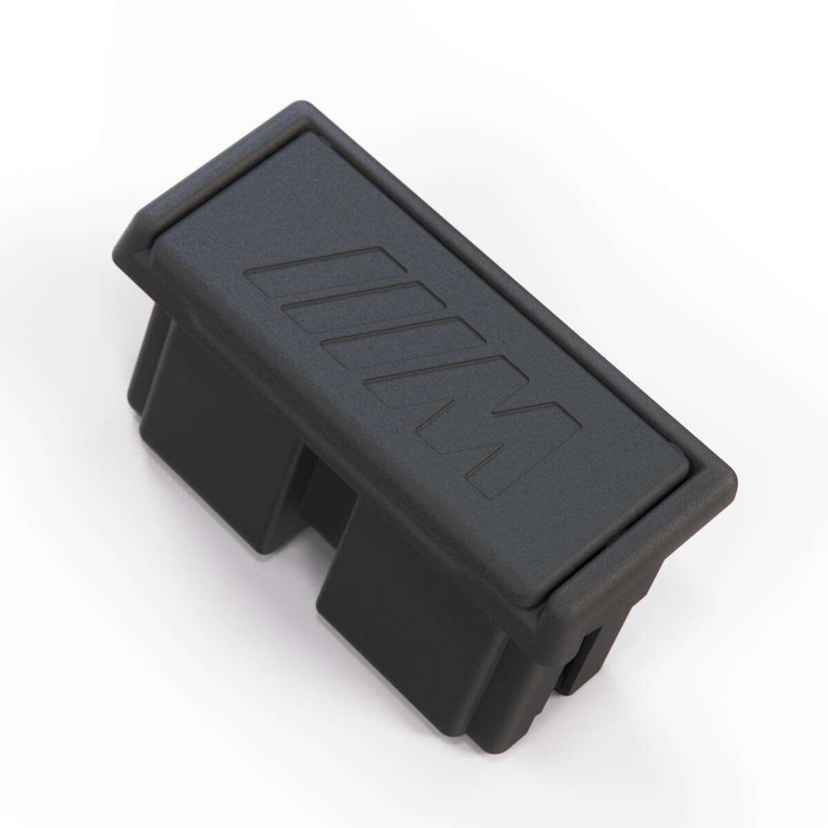 BMW E24 / E30 Motorsport Centre Console Rear Ash Tray Black (51161904809) — view 3