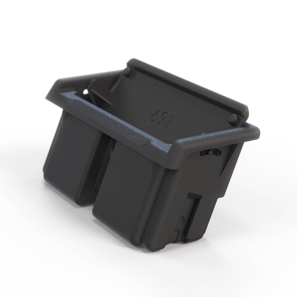 BMW E24 / E30 Motorsport Centre Console Rear Ash Tray Black (51161904809) — view 5