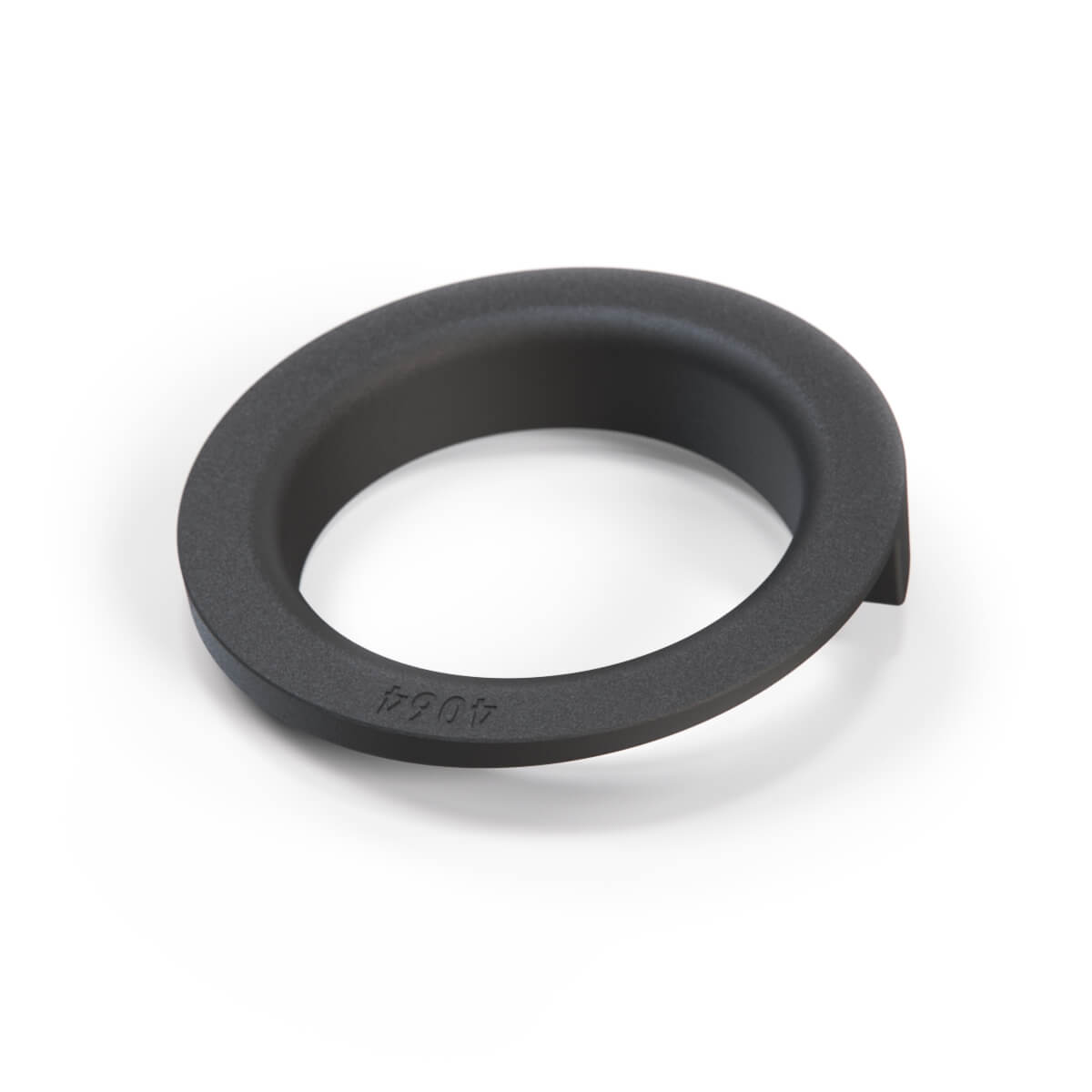 BMW E24 / E32 / E38 Rear Lower Spring Rubber Washer Plate Black (33521131523) — view 3