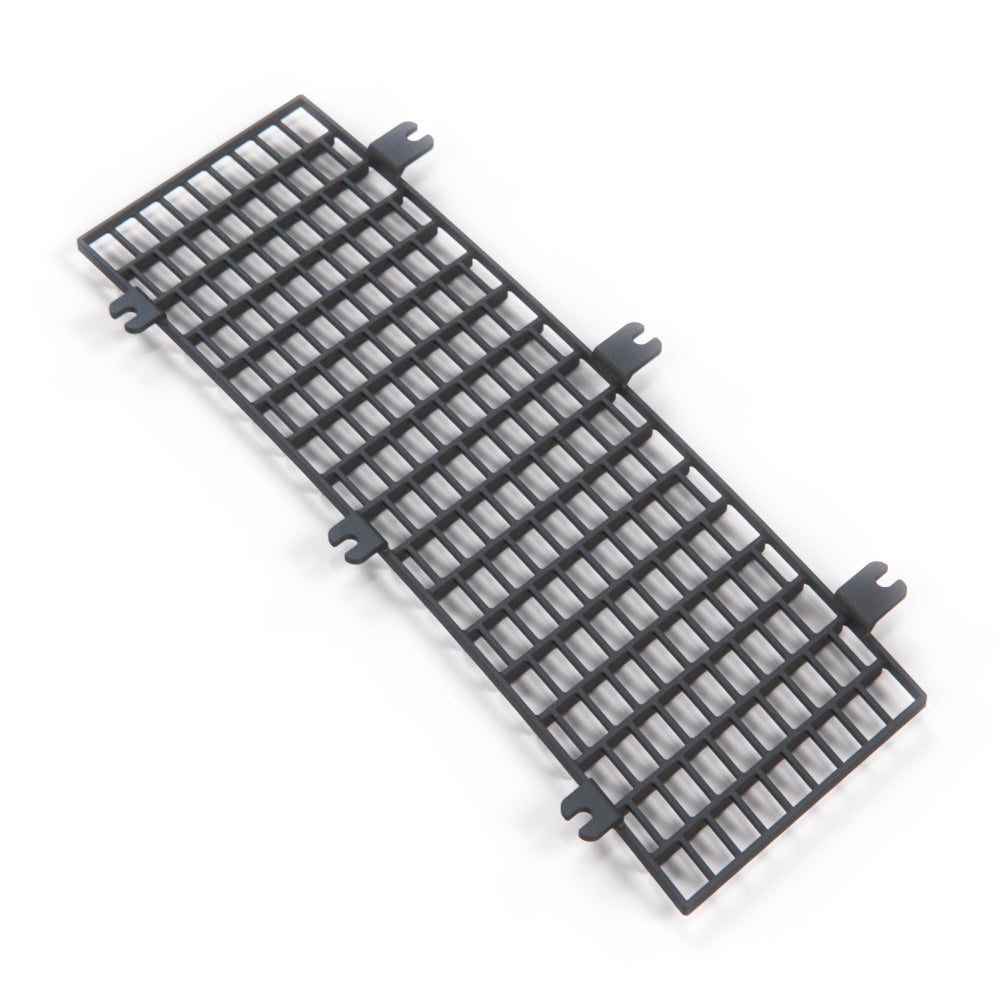 BMW E24 Hood Vent Grille Left or Right Black (51131843535 / 51131843536) — view 2