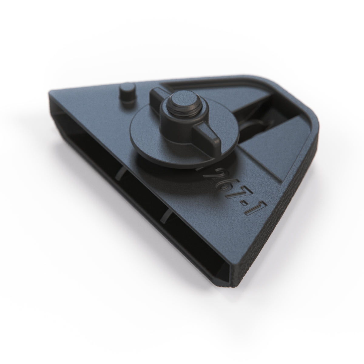 BMW E28 E30 Centre Rear Seat Belt Retainer Clip Holder Black (51461953039 & 51461922207) — view 3