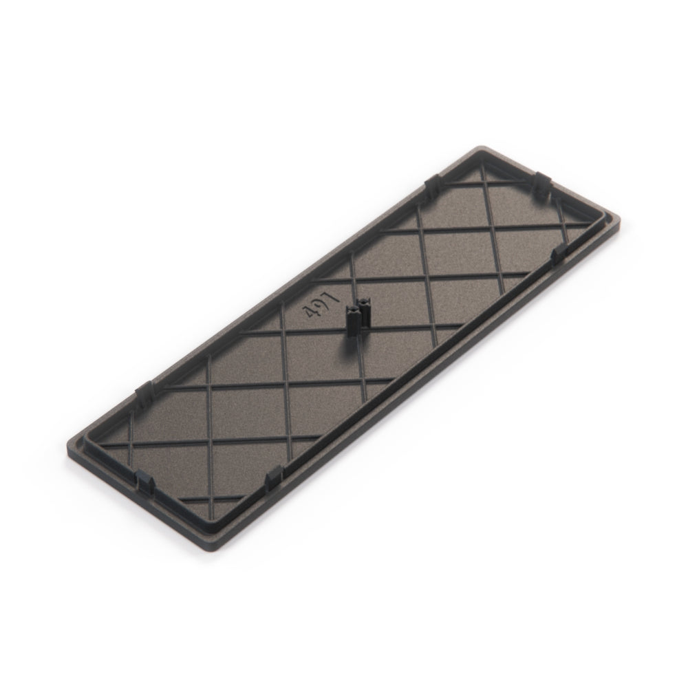 BMW E28 E30 E32 E36 Radio Block Off Plate Delete Panel - 64111368515 — view 2