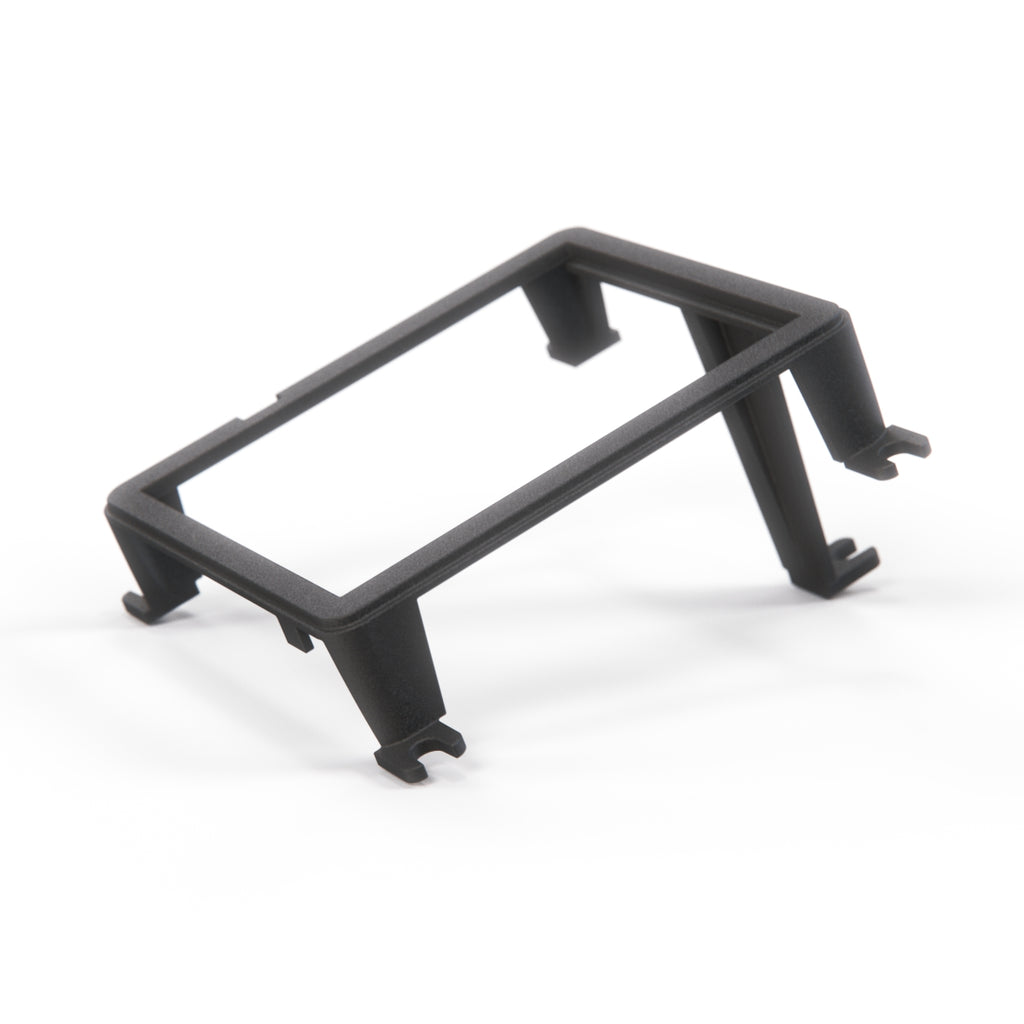 BMW E28 E30 Euro Clock Bracket OBC Mount Black (62131380009) — view 2