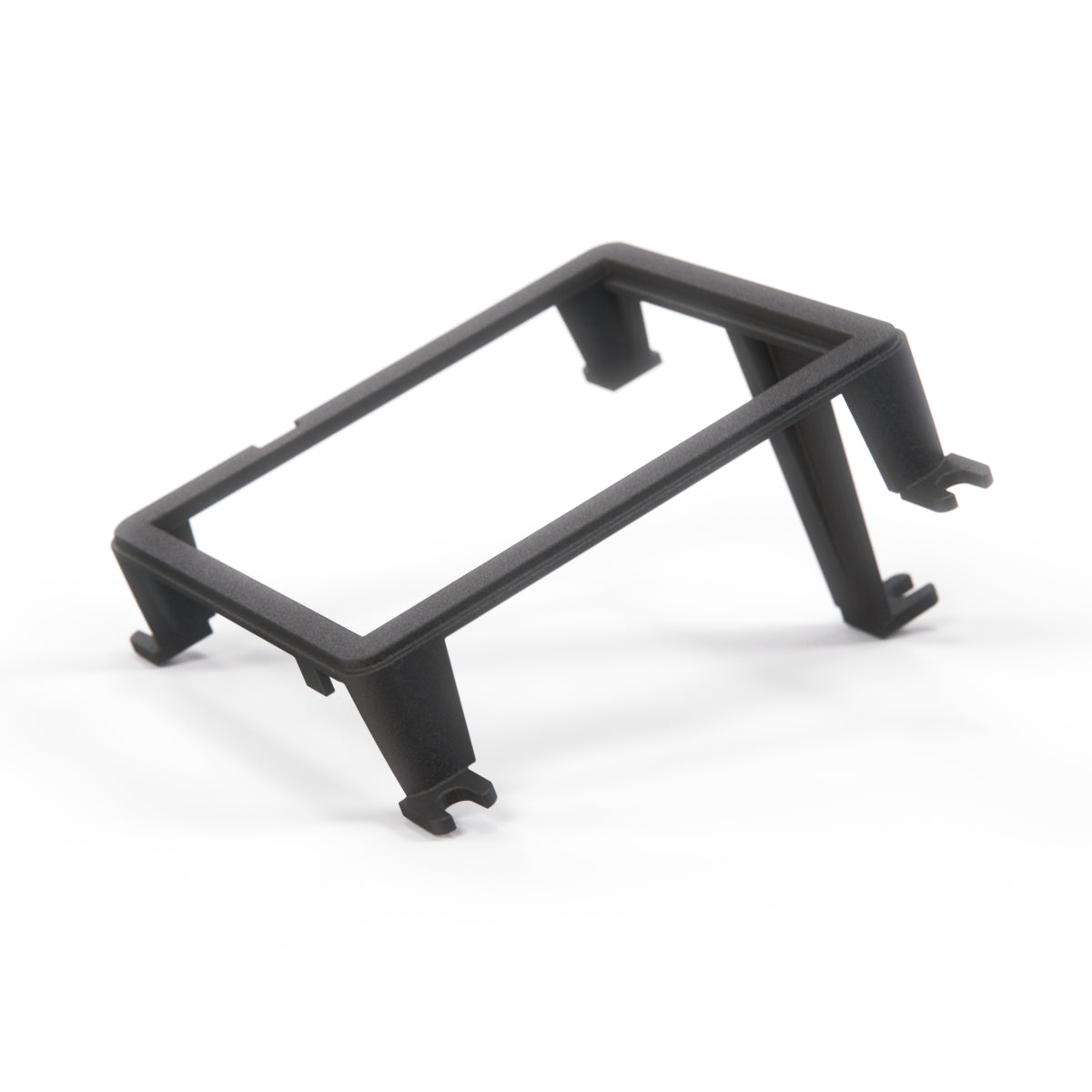 BMW E28 E30 Euro Clock Bracket OBC Mount Black (62131380009) — view 2