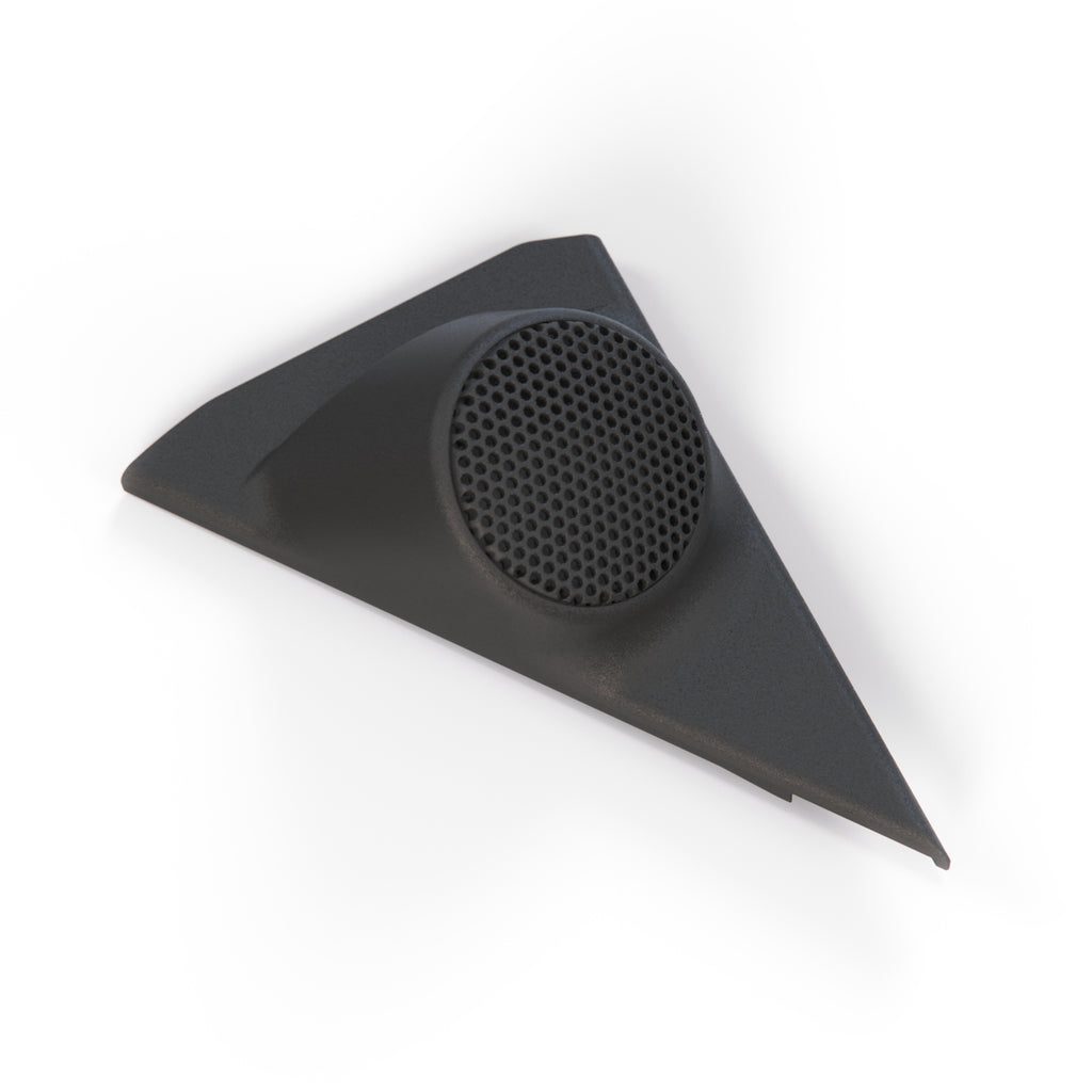 BMW E28 Tweeter Door Speaker Left or Right Black (65131380581 / 65131380582) — view 2