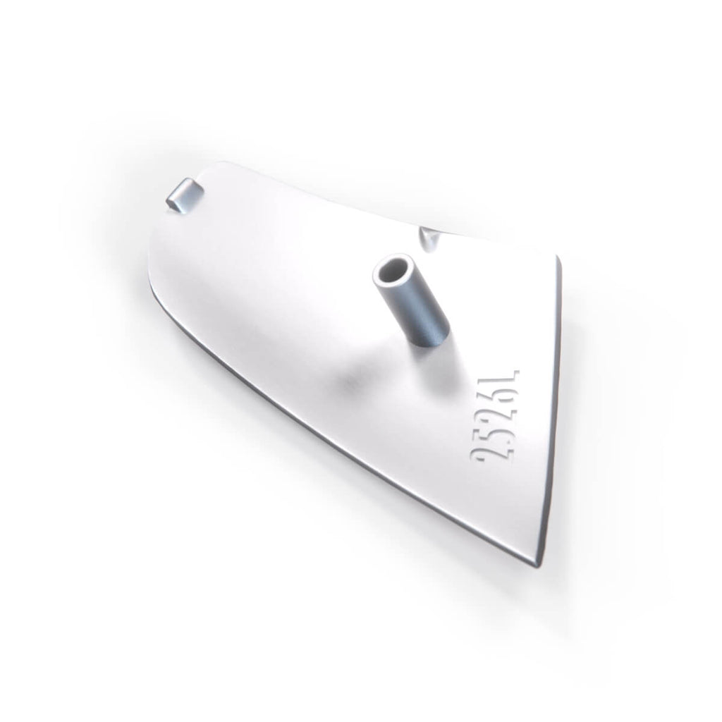 BMW E3 / E9 / 1500-2000 Neue Klasse Door Armrest Screw Top Cover Cap Left or Right Chrome (51411815255 / 51411815256) — view 3