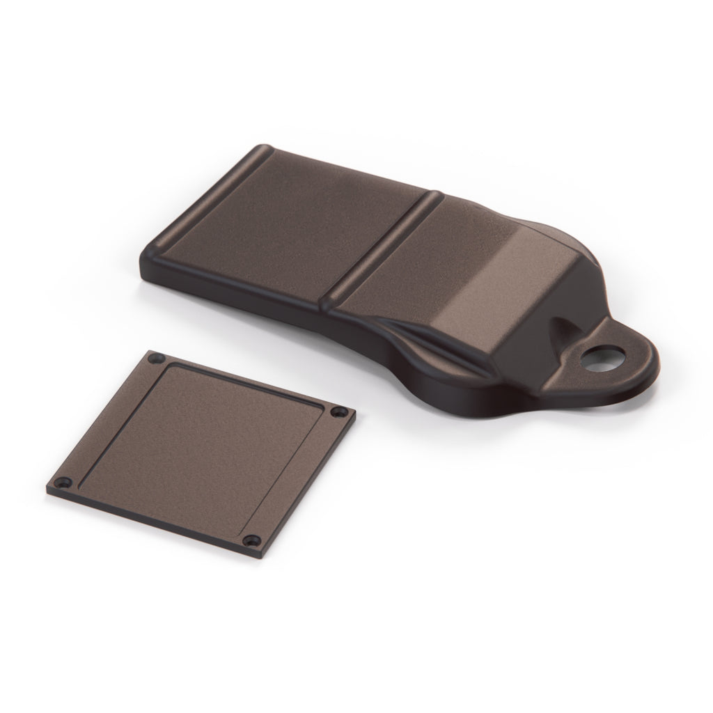 BMW E30 Baur Convertible Seat Belt Cover Black — view 2