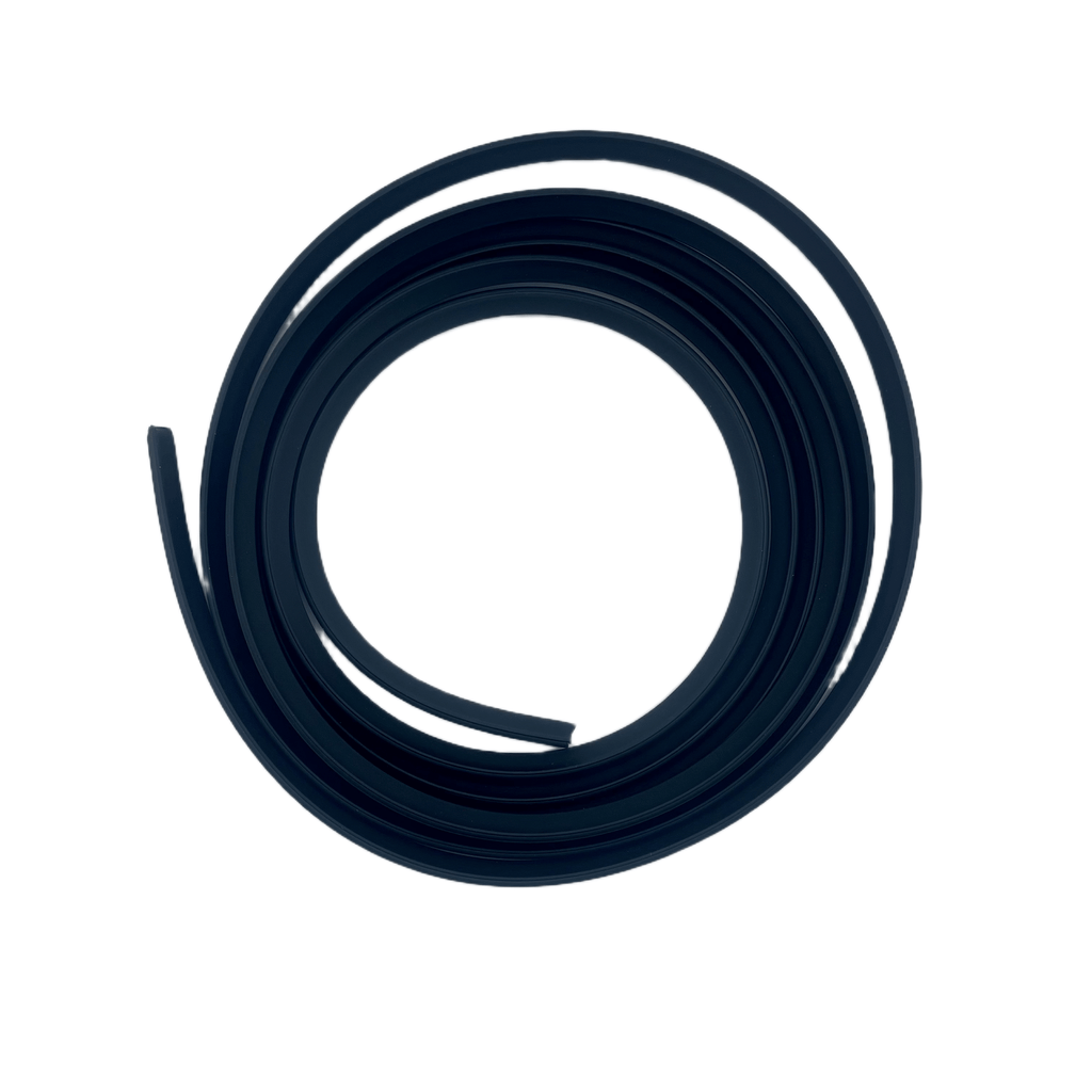 BMW E30 Black Windshield Trim Strip – Front Glass (51311906600 / 51311968445)