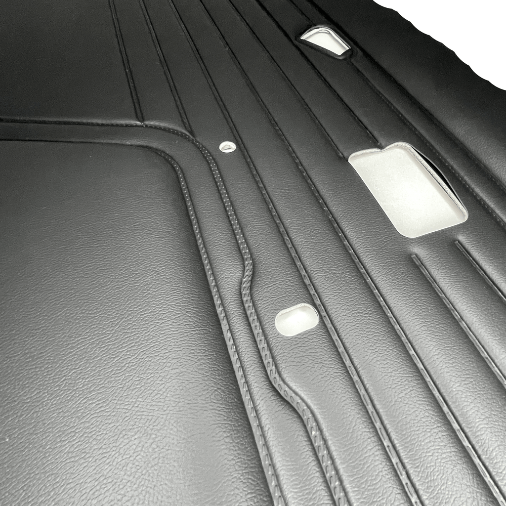 BMW E30 Cabrio Door Panel Black Set of 2 Left or Right (51411937353 / 51411937354) — view 5