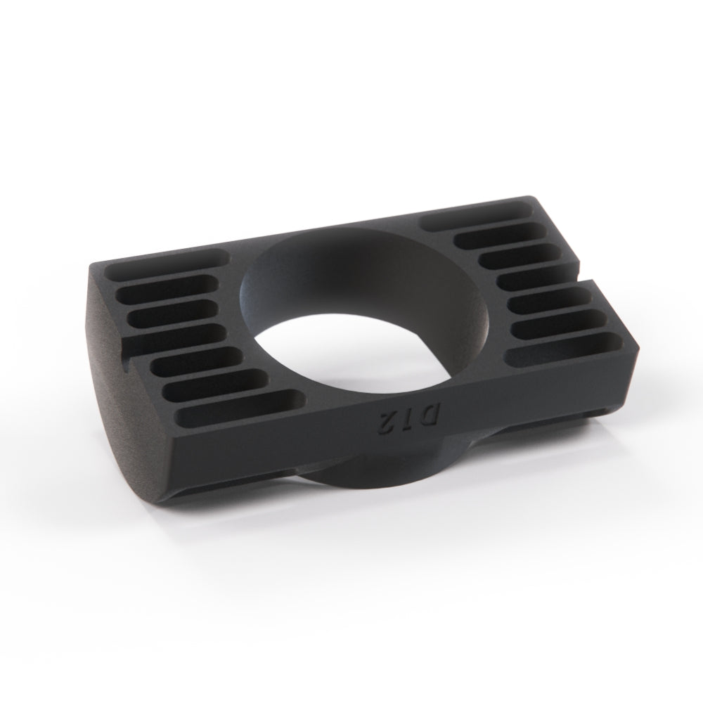 BMW E30 Center Vent 52mm Gauge Pod Black 64221381147 — view 2