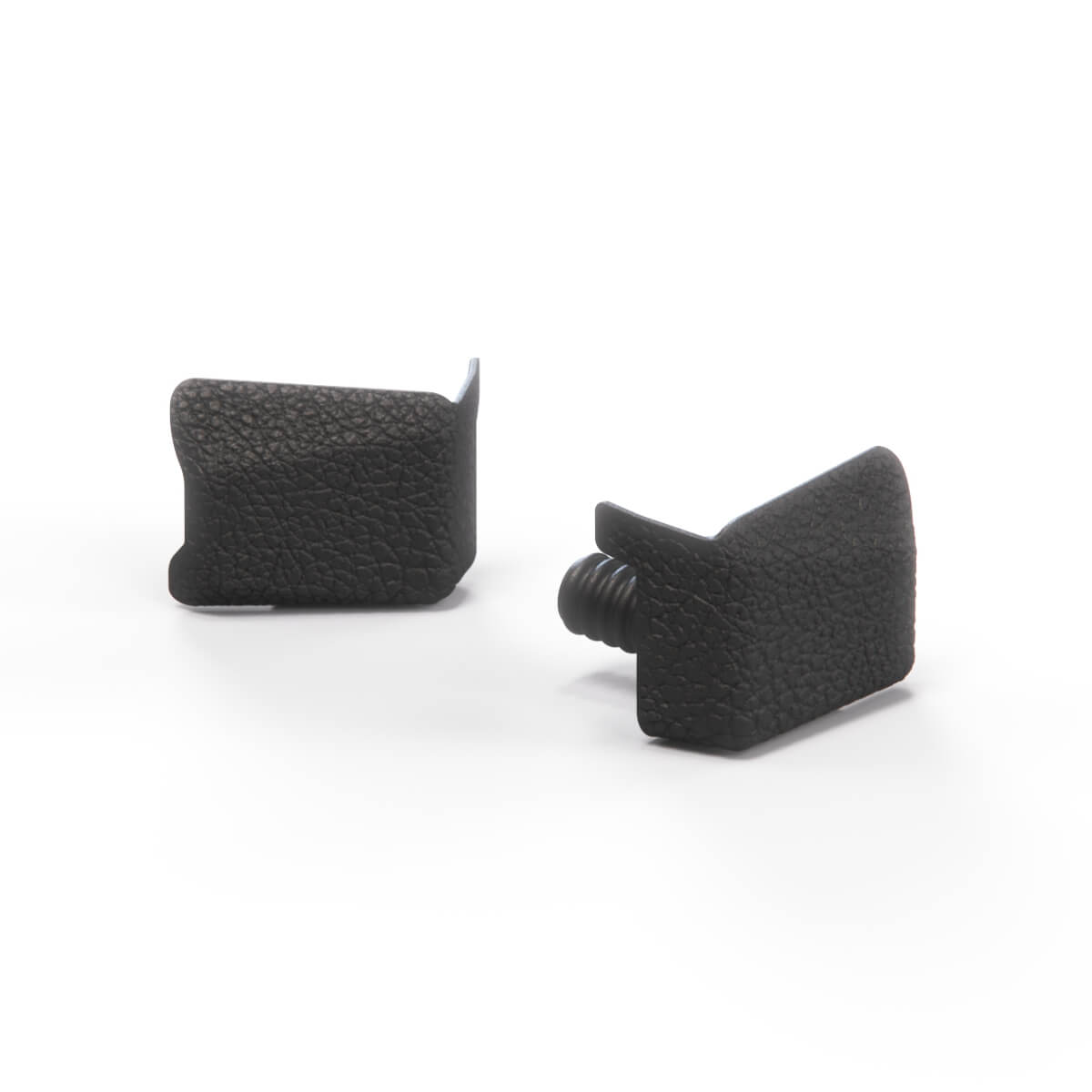 BMW E30 Convertible Hardtop Support Cover Set of 2 Black (51431942787 / 51431942788)