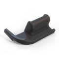 BMW E30 Convertible Rear Seatbelt Covering Cap Left Or Right Black 72111971267 / 72111971268 — view 2