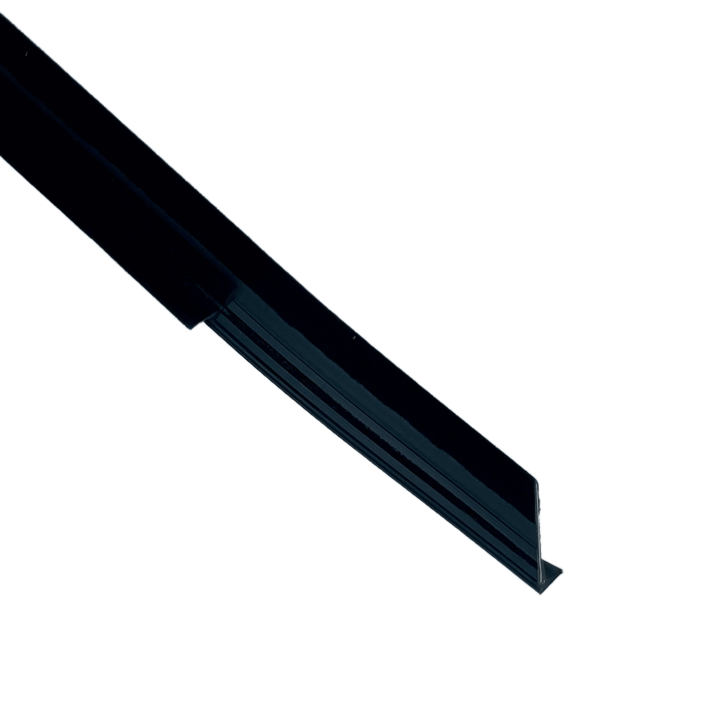 BMW E30 Coupe Front Inner Window Shaft Strip Left or Right (51211953023 / 51211953024) — view 3