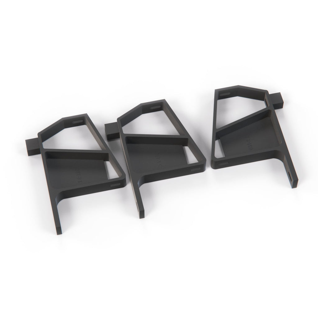 BMW E30 Cowcatcher IS/ES Front Valence Bumper Mounting Brackets — view 2