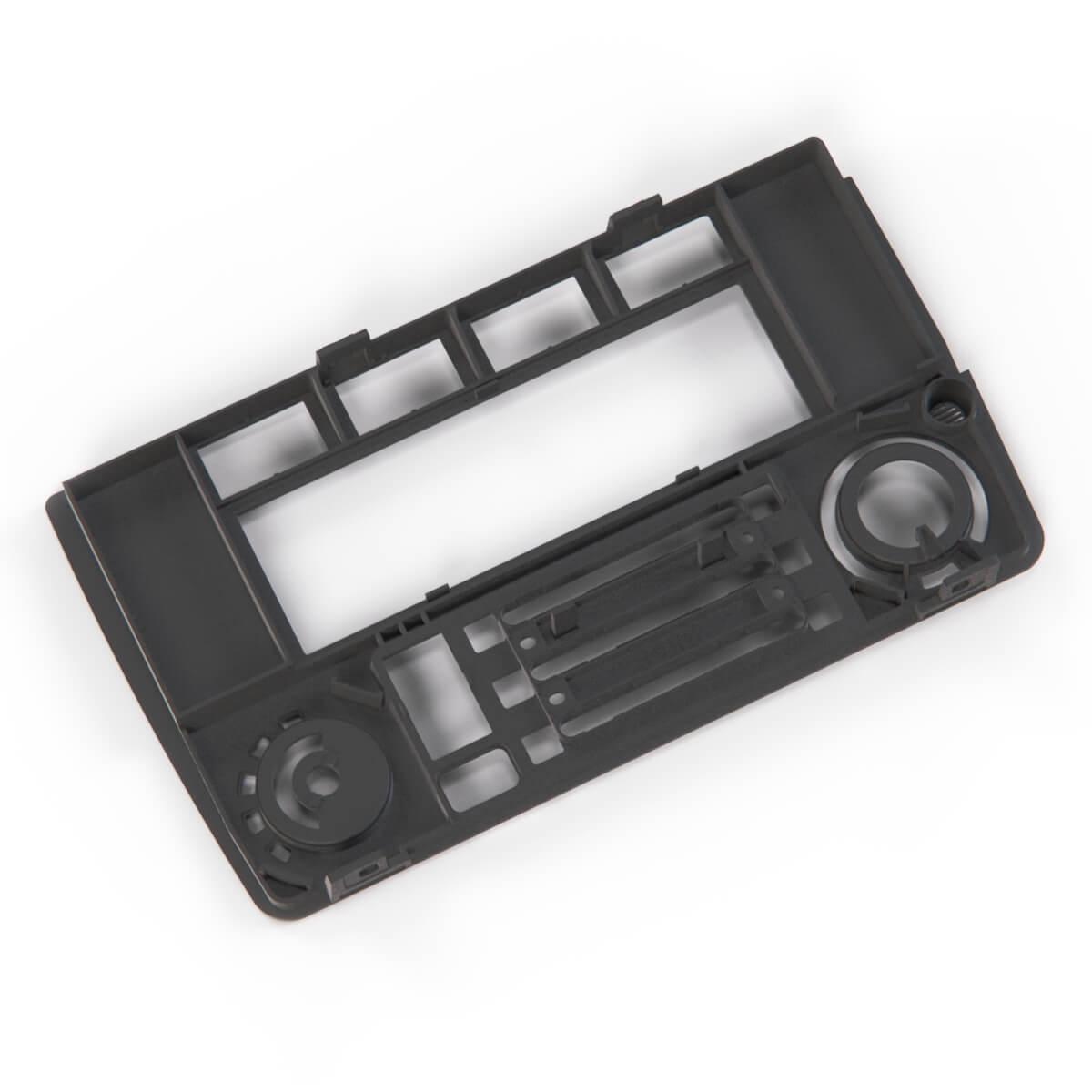 BMW E30 Dash AC Climate Control Panel Trim Bezel Black for (LHD13858946411) — view 4