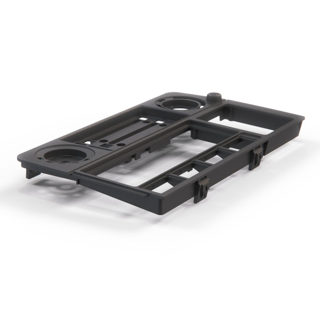 BMW E30 Dash AC Climate Control Panel Trim Bezel Black for RHD (137573406411) — view 3