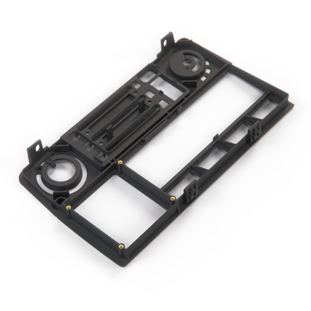 BMW E30 Dash AC Climate Control Panel Trim Bezel Black for RHD (137573406411) — view 4